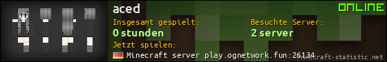 Benutzerleisten 560x90 für aced