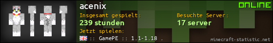 Benutzerleisten 560x90 für acenix