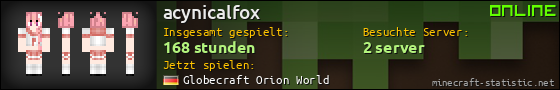 Benutzerleisten 560x90 für acynicalfox