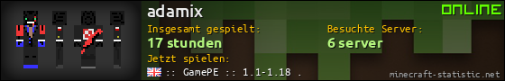 Benutzerleisten 560x90 für adamix