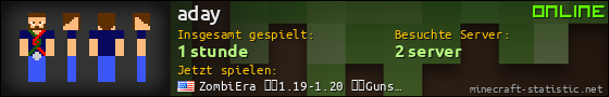 Benutzerleisten 560x90 für aday
