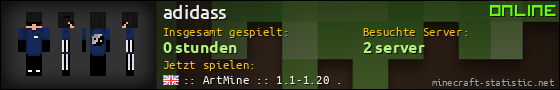 Benutzerleisten 560x90 für adidass