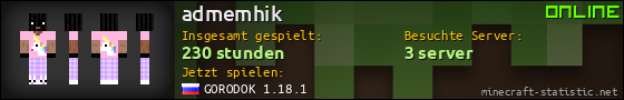 Benutzerleisten 560x90 für admemhik