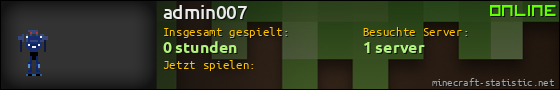 Benutzerleisten 560x90 für admin007