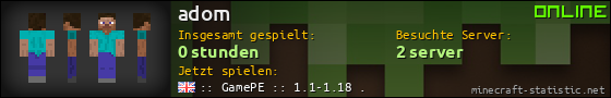 Benutzerleisten 560x90 für adom