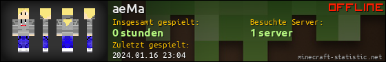 Benutzerleisten 560x90 für aeMa