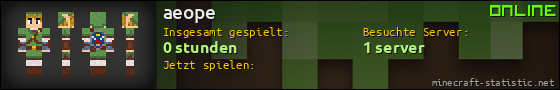 Benutzerleisten 560x90 für aeope