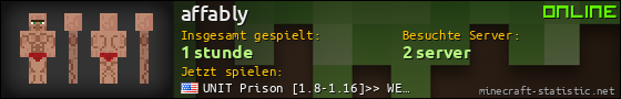 Benutzerleisten 560x90 für affably