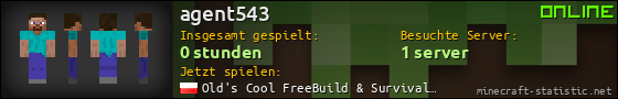 Benutzerleisten 560x90 für agent543