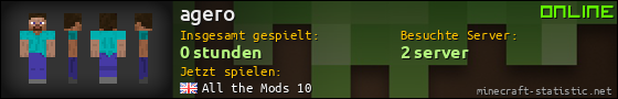 Benutzerleisten 560x90 für agero