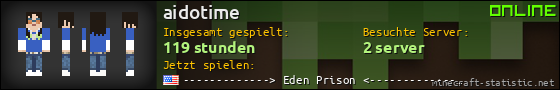 Benutzerleisten 560x90 für aidotime