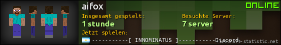 Benutzerleisten 560x90 für aifox