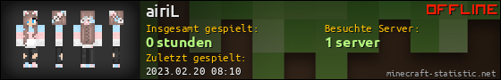 Benutzerleisten 560x90 für airiL