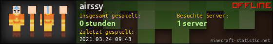 Benutzerleisten 560x90 für airssy