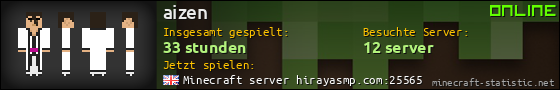 Benutzerleisten 560x90 für aizen