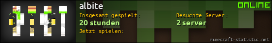 Benutzerleisten 560x90 für albite