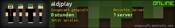 Benutzerleisten 560x90 für aldjplay