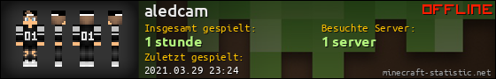 Benutzerleisten 560x90 für aledcam