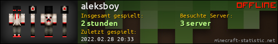 Benutzerleisten 560x90 für aleksboy