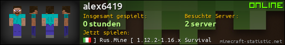 Benutzerleisten 560x90 für alex6419