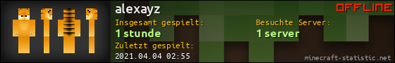 Benutzerleisten 560x90 für alexayz