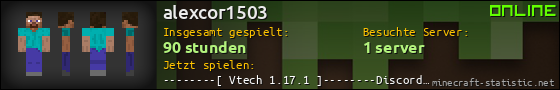 Benutzerleisten 560x90 für alexcor1503