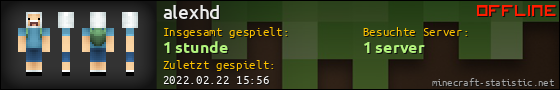 Benutzerleisten 560x90 für alexhd
