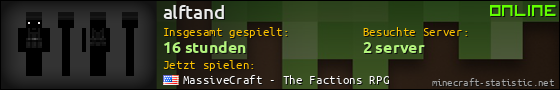 Benutzerleisten 560x90 für alftand