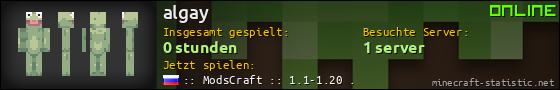 Benutzerleisten 560x90 für algay