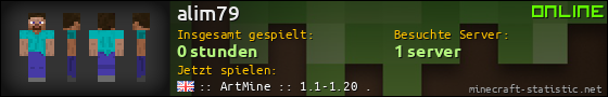 Benutzerleisten 560x90 für alim79