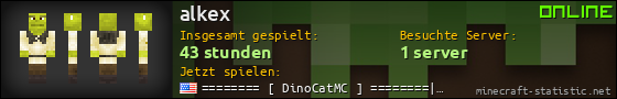 Benutzerleisten 560x90 für alkex