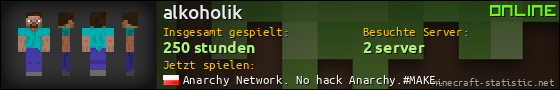 Benutzerleisten 560x90 für alkoholik