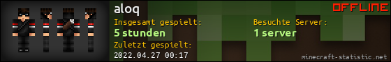 Benutzerleisten 560x90 für aloq