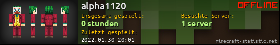 Benutzerleisten 560x90 für alpha1120