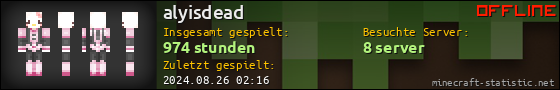 Benutzerleisten 560x90 für alyisdead
