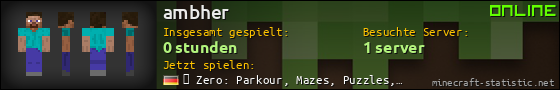 Benutzerleisten 560x90 für ambher