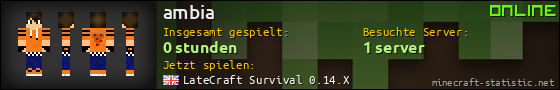 Benutzerleisten 560x90 für ambia