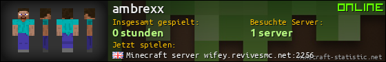 Benutzerleisten 560x90 für ambrexx