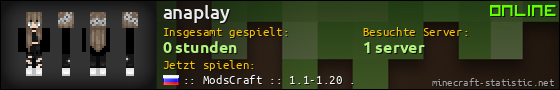 Benutzerleisten 560x90 für anaplay