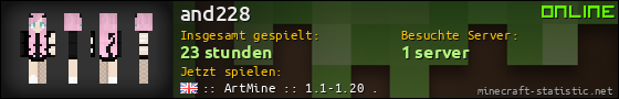Benutzerleisten 560x90 für and228