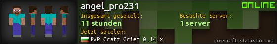 Benutzerleisten 560x90 für angel_pro231