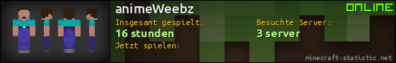 Benutzerleisten 560x90 für animeWeebz