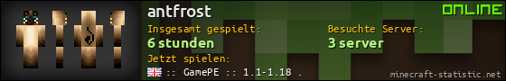 Benutzerleisten 560x90 für antfrost
