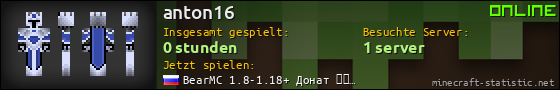 Benutzerleisten 560x90 für anton16
