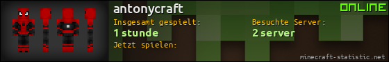 Benutzerleisten 560x90 für antonycraft