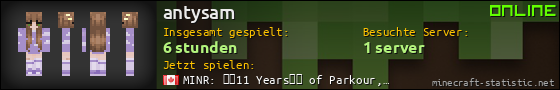 Benutzerleisten 560x90 für antysam