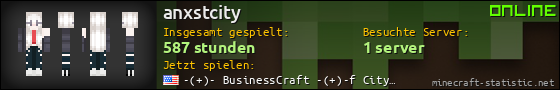 Benutzerleisten 560x90 für anxstcity