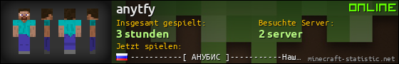 Benutzerleisten 560x90 für anytfy