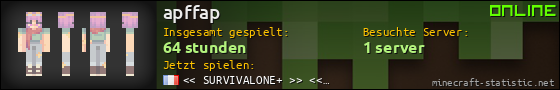Benutzerleisten 560x90 für apffap