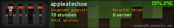 Benutzerleisten 560x90 für appleateshoe